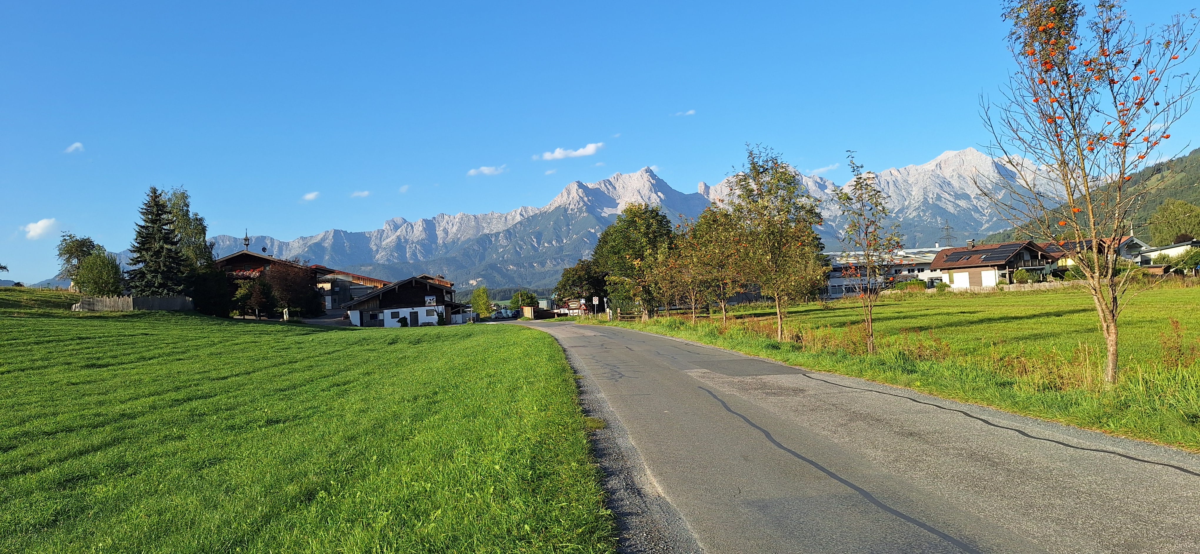Ved hotellet i Mitterhofen